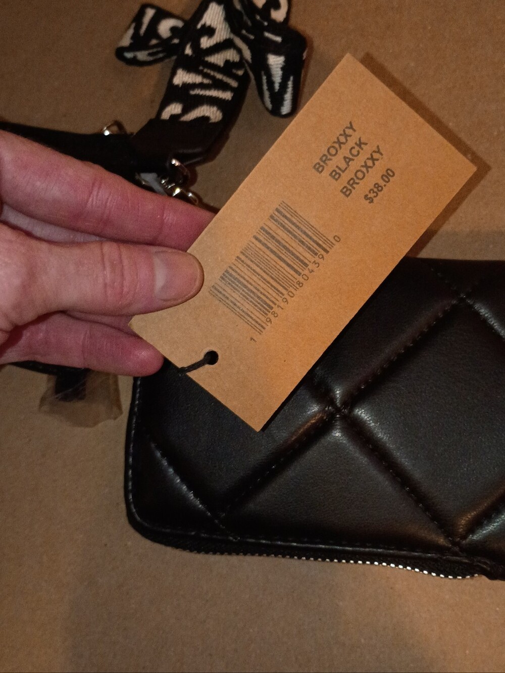 NWT STEVE MADDEN Broxxy Bi-Fold Wallet Black - Picture 2 of 7